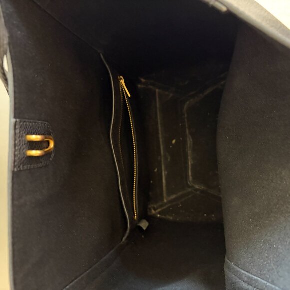 Celine Phoebe Philo Seau Sangle Bag Black - Picture 9 of 16